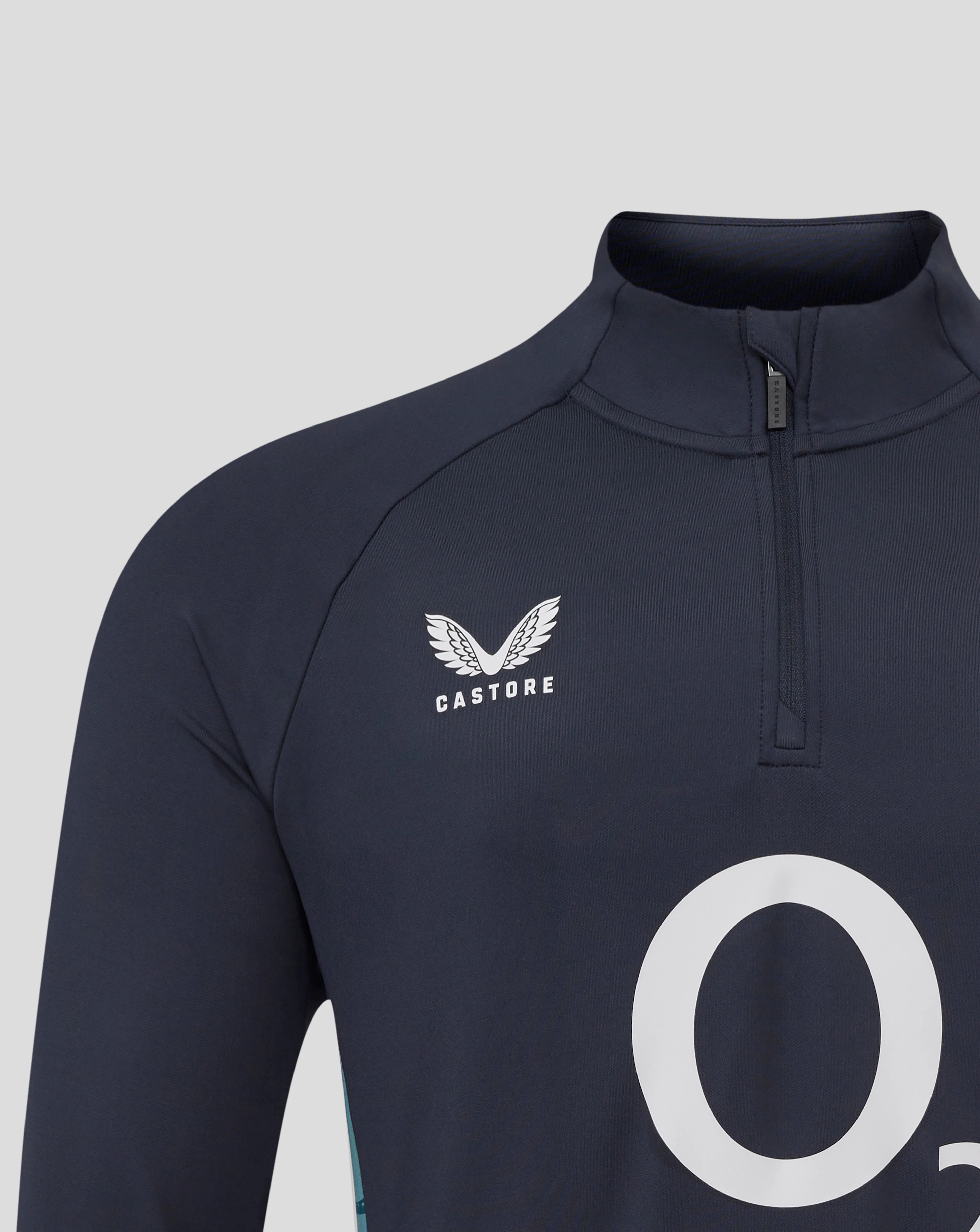 Men’s England Rugby 25/26 Performance Long Sleeve Midlayer Top – Inkwell - Image 5