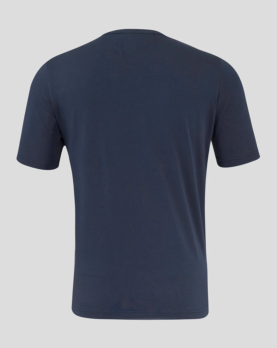Men's England Rugby 25/26 Travel Short Sleeve Tee - Inkwell - Image 2