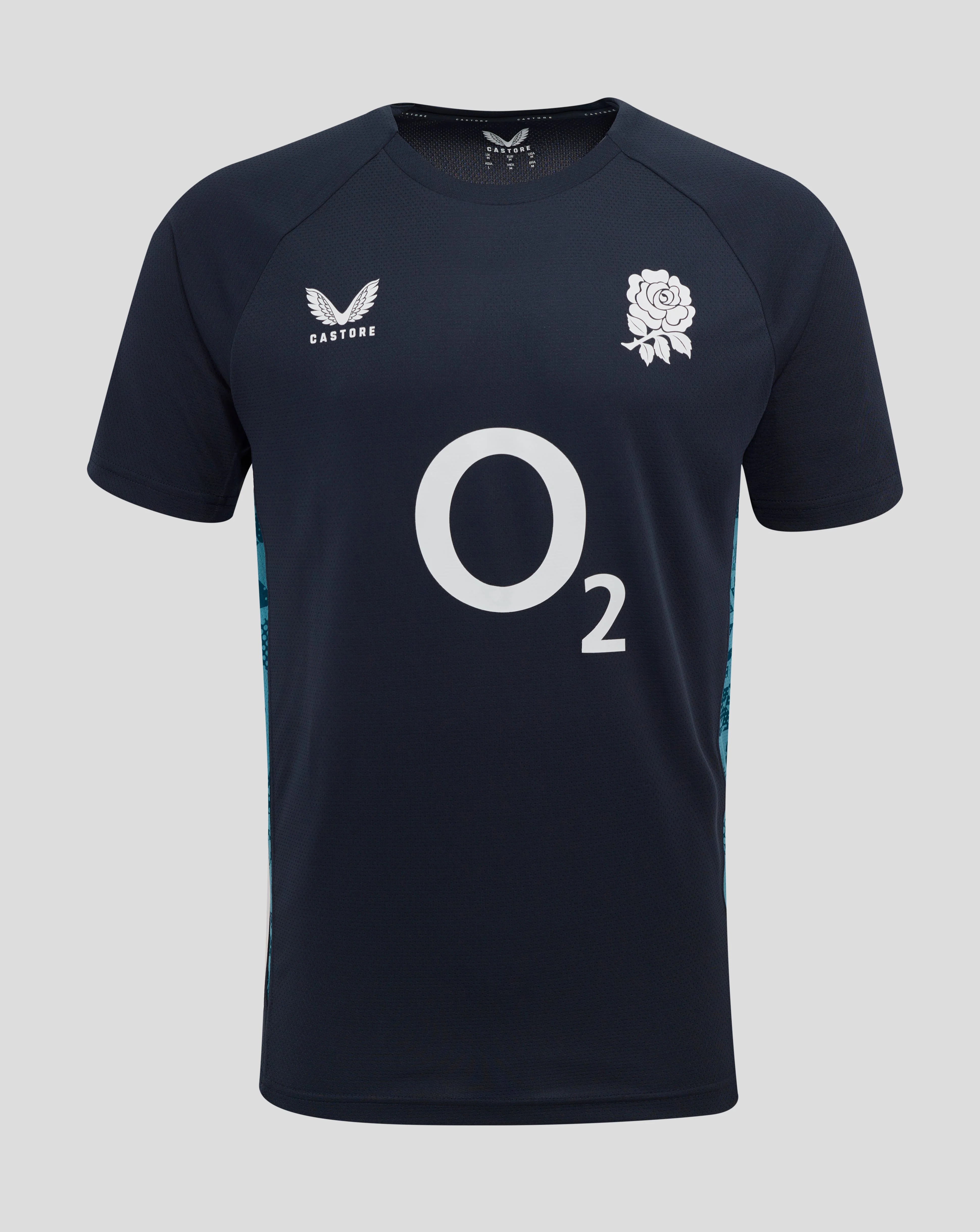 Women’s England Rugby 25/26 Performance Short Sleeve T-Shirt – Inkwell
