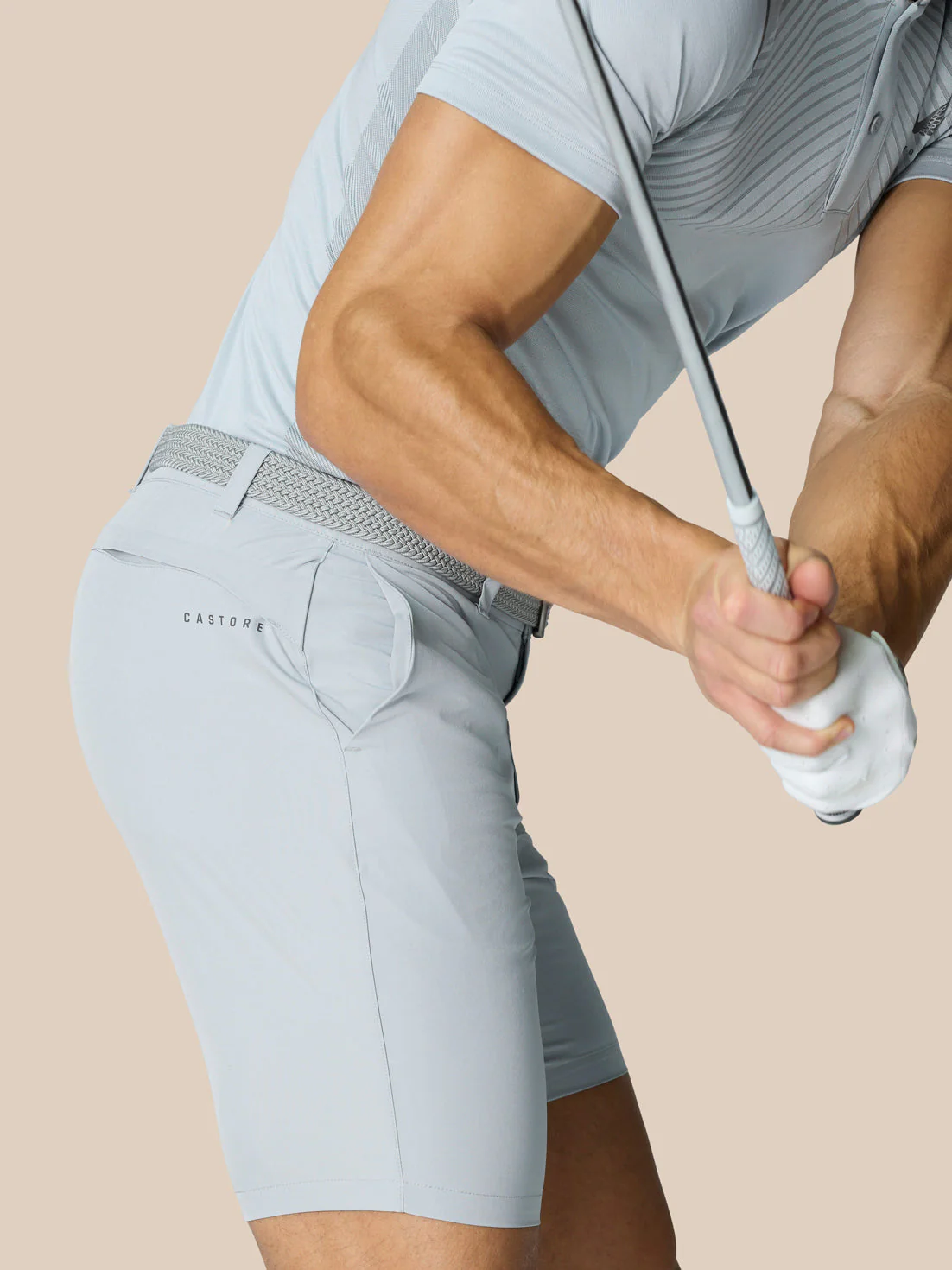 Golf Club Golf Shorts - Mid Grey - Image 4