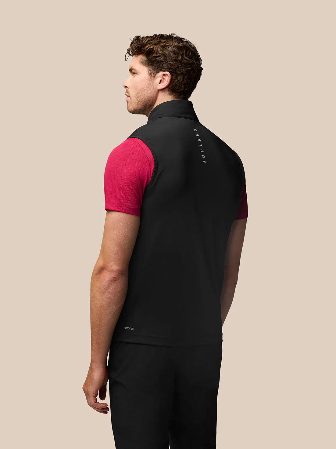 Golf Pinnacle Gilet - Black - Image 2