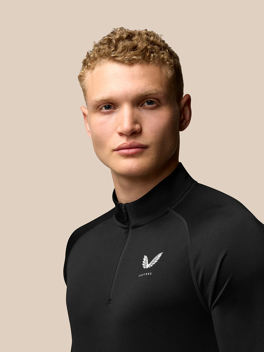 Adapt Training Quarter Zip Top - Black - Image 4