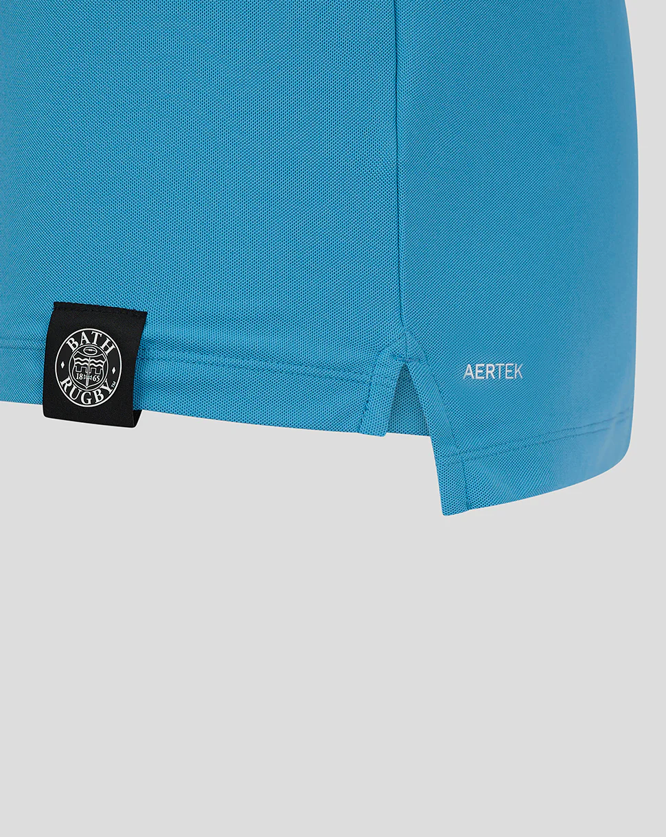 MEN'S 24/25 ESSENTIALS POLO - BLUE - Image 5
