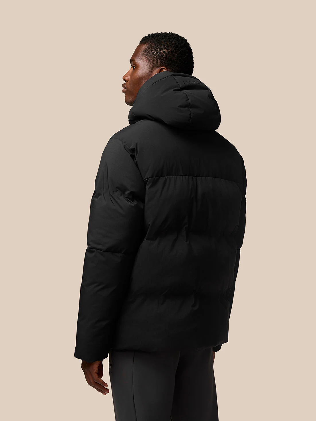Puffer Jacket - Black - Image 2